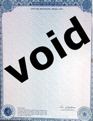 Harris County Birth Certificates Image 1